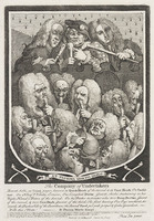 KG 15063
<br/>
The company of undertakers
<br/>
<em>Hogarth, William (1697 - 1764)</em>